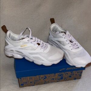 RBX White and Tan Athletic Shoes